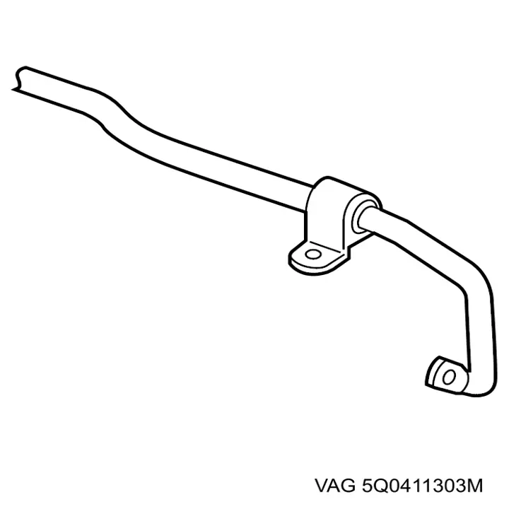 Estabilizador delantero VAG 5Q0411303M precio, desde 107,45 EUR