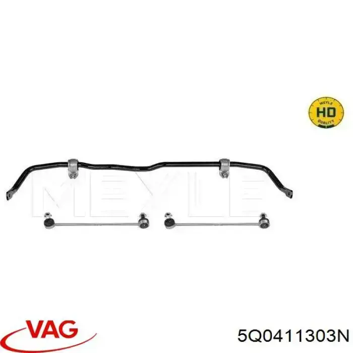 Estabilizador delantero VAG 5Q0411303N precio, desde 117,61 EUR