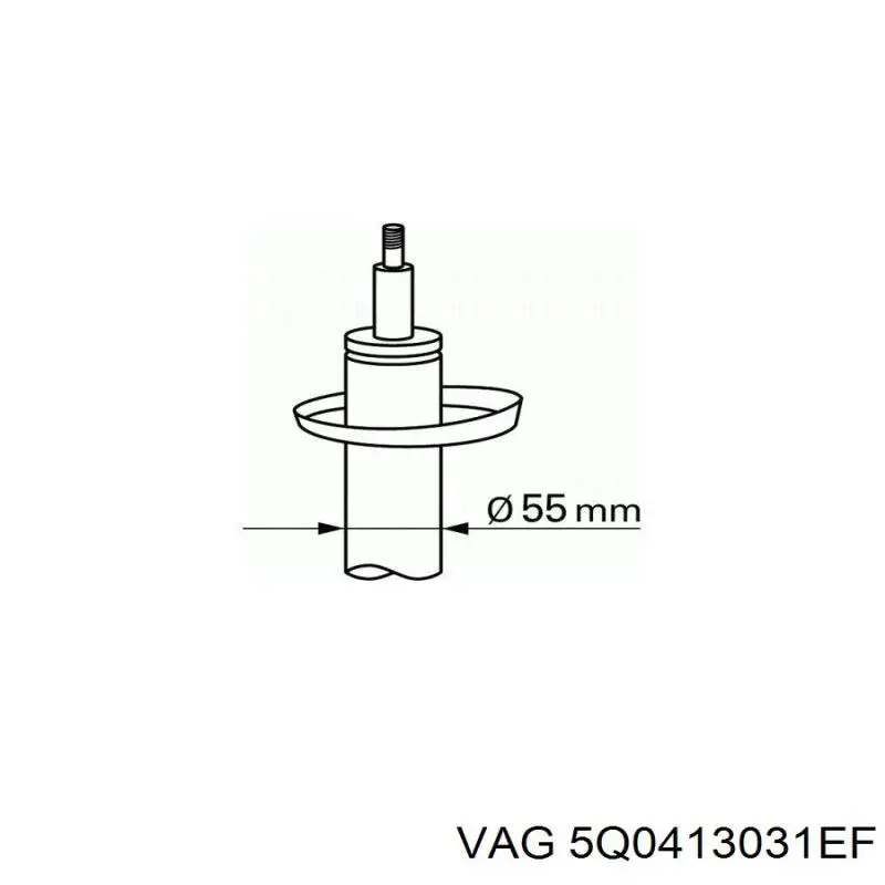 Amortiguadores VAG 5Q0413031EF precio, desde 61,15 EUR