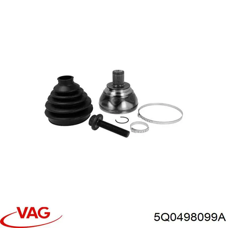 Junta homocinética exterior delantera VAG 5Q0498099A precio, desde 484,25 EUR