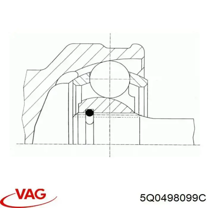 Comprar 5Q0498099C VAG Junta homocinetica