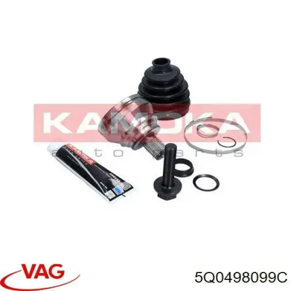 Junta homocinética exterior delantera VAG 5Q0498099C precio, desde 69,26 EUR