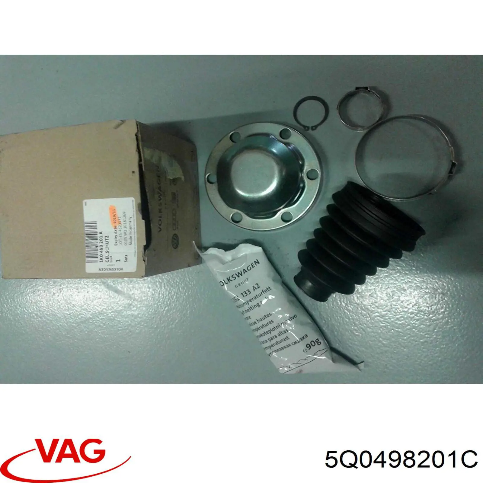5Q0498201C VAG Fuelle transmisión delantero exterior