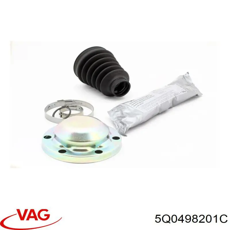 Fuelle, árbol de transmisión, Eje delantero interior VAG 5Q0498201C precio, desde 10,21 EUR
