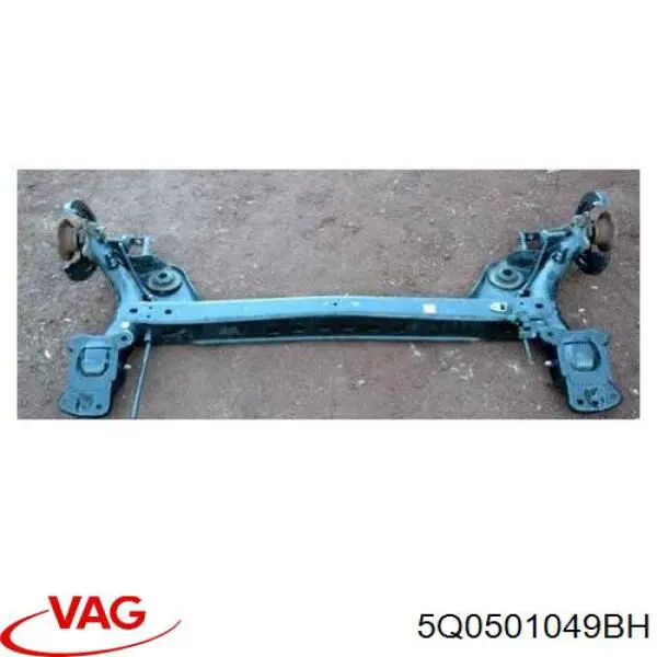 Subchasis trasero soporte motor VAG 5Q0501049BH precio, desde 402,35 EUR