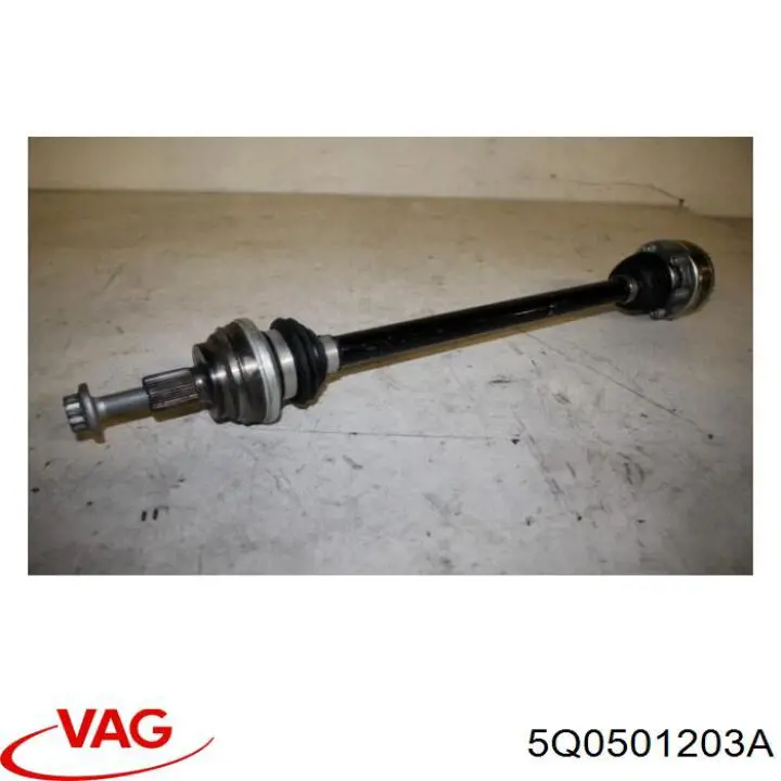 Comprar 5Q0501203A VAG Semieje trasero izquierdo