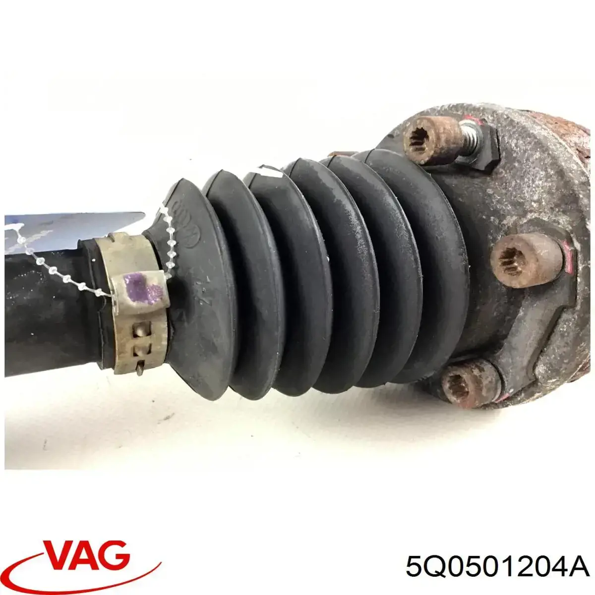 Comprar 5Q0501204AX VAG Semieje trasero derecho