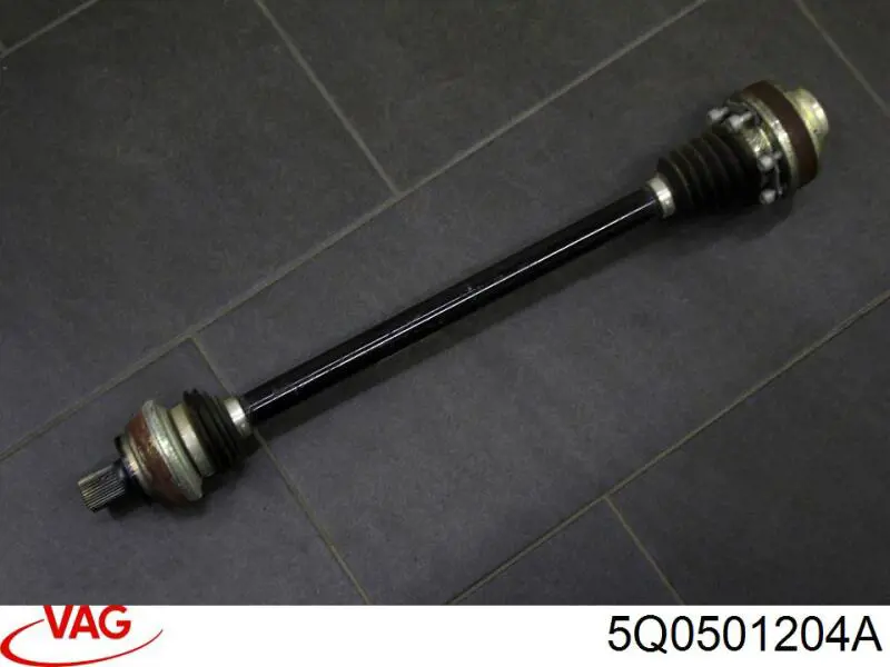 Comprar 5Q0501204AX VAG Semieje trasero derecho