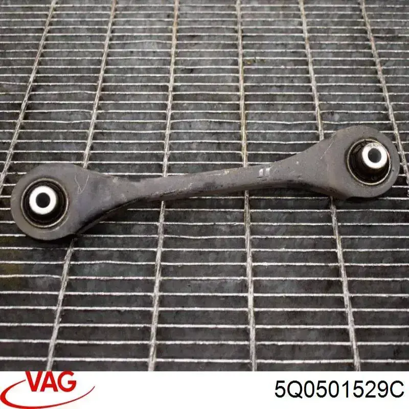 Brazo transversal de suspensión trasera 5Q0501529C VAG