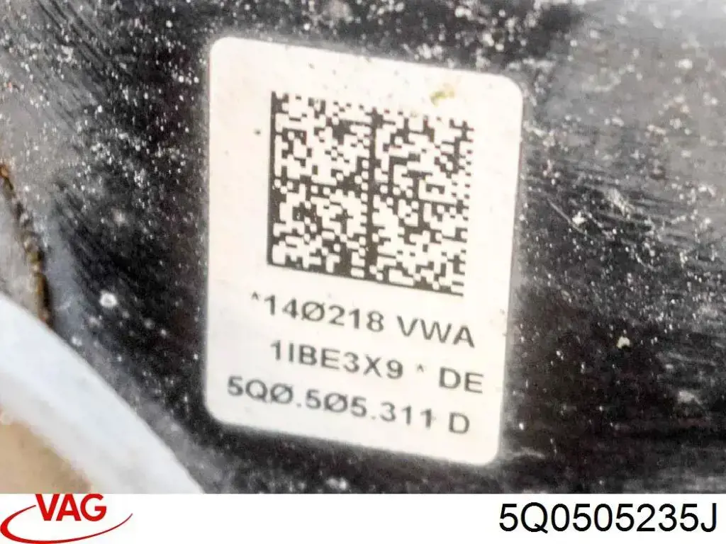 Subchasis trasero soporte motor VAG 5Q0505235M precio, desde 492,23 EUR