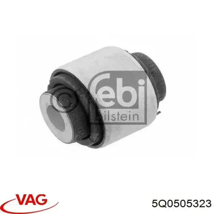 Brazo superior de suspensión trasera izquierdo/derecho 5Q0505323 VAG