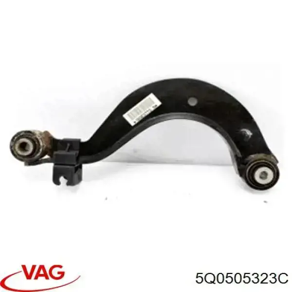 Brazo superior de suspensión trasera izquierdo/derecho 5Q0505323C VAG