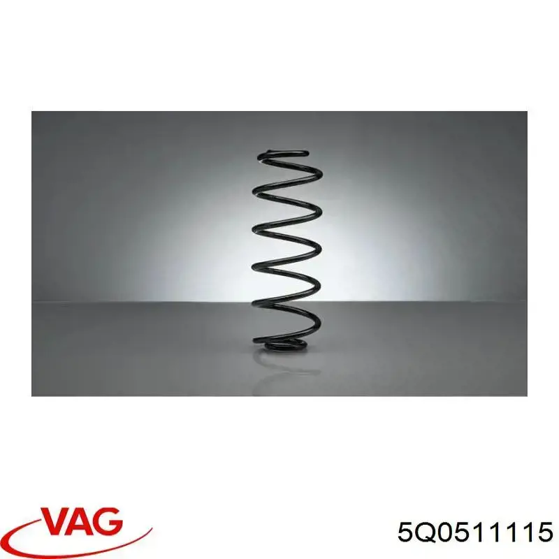 Comprar 5Q0511115 VAG Muelle de eje trasero