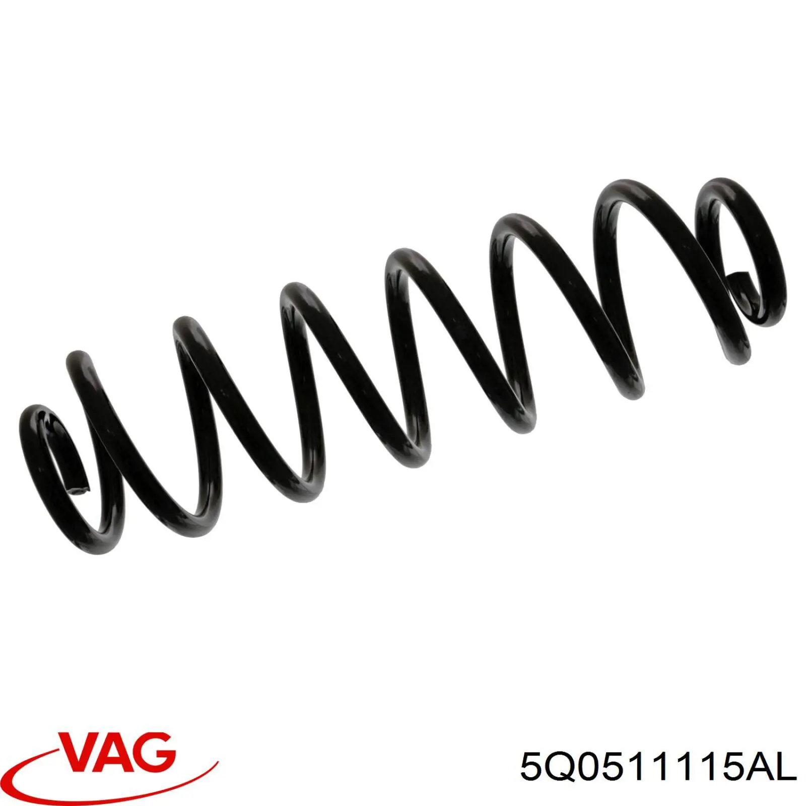 Muelle de suspensión trasero VAG 5Q0511115AL precio, desde 50,62 EUR