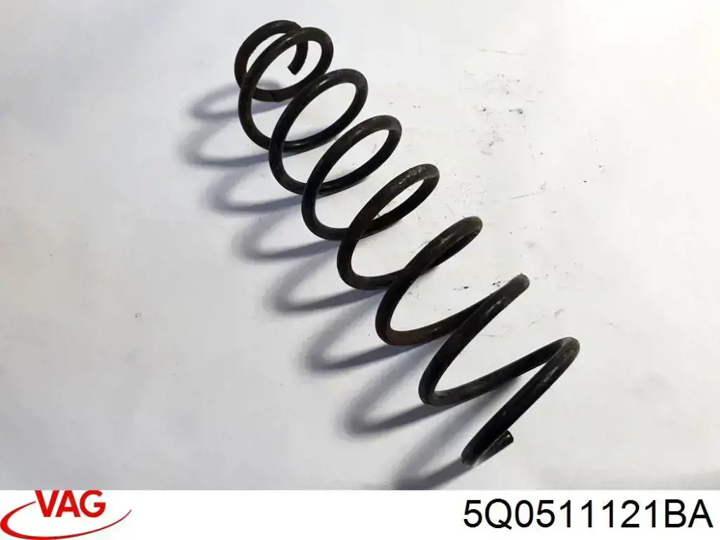 Comprar 5Q0511121BA VAG Muelle de eje trasero