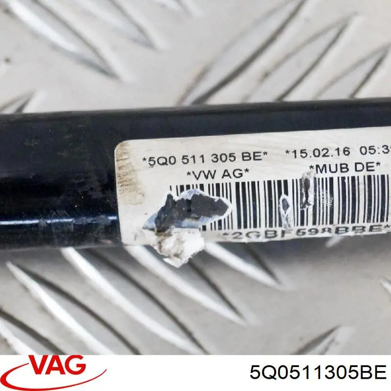 Barra estabilizadora de la suspensión trasero VAG 5Q0511305BE precio, desde 120,52 EUR