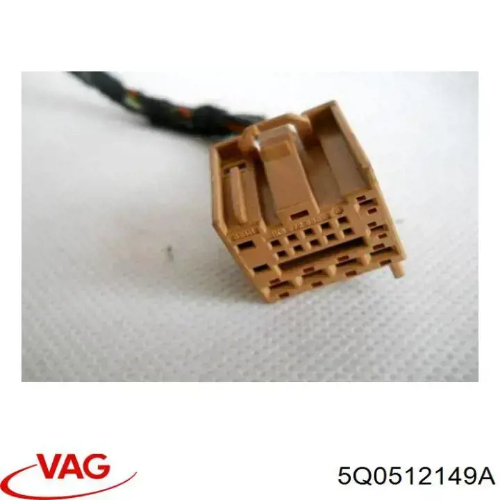 Aislador de resorte trasero superior 5Q0512149A VAG