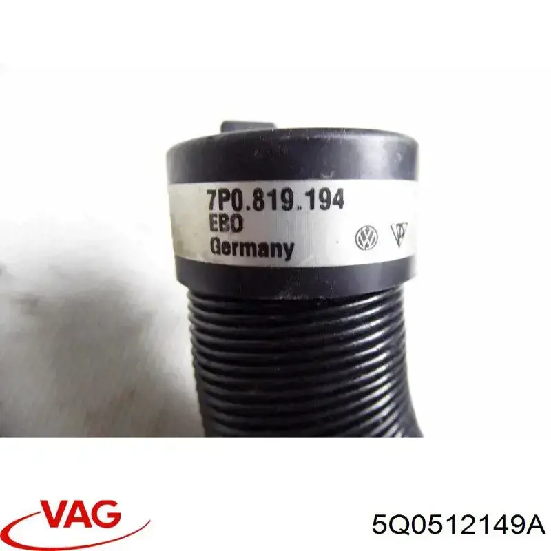 Comprar 5Q0512149A VAG Aislador de resorte trasero superior
