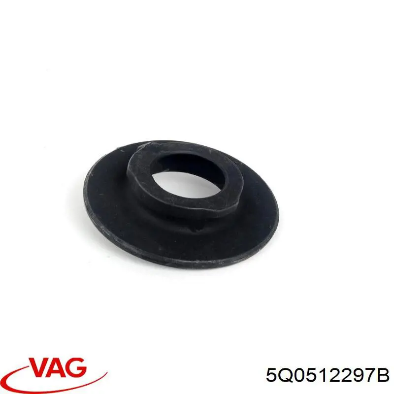 Comprar 5Q0512297B VAG Aislador de resorte trasero inferior de goma