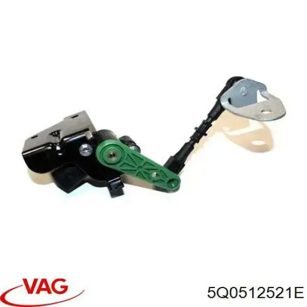 Sensor de nivel de carrocería trasero izquierdo 5Q0512521E VAG
