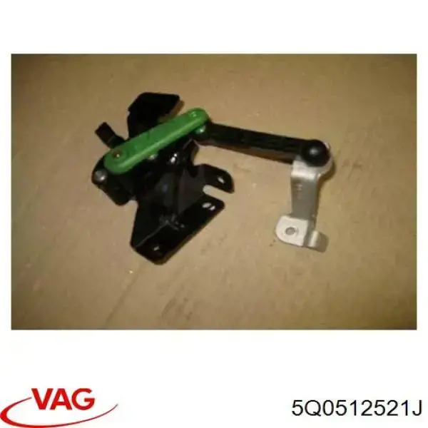 5Q0512521J VAG Sensor de nivel de carrocería trasero izquierdo