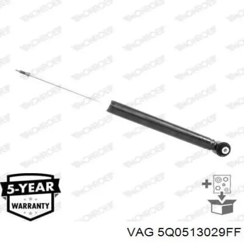 Comprar 5Q0513029FF VAG Amortiguador trasero