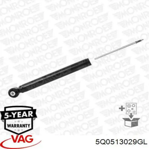 Comprar 5Q0513029GL VAG Amortiguador trasero