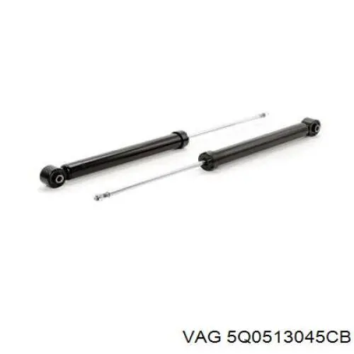Comprar 5Q0513045CB VAG Amortiguador trasero