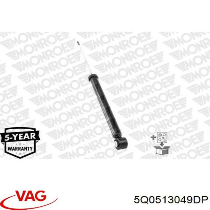 5Q0513049DP VAG amortiguador trasero