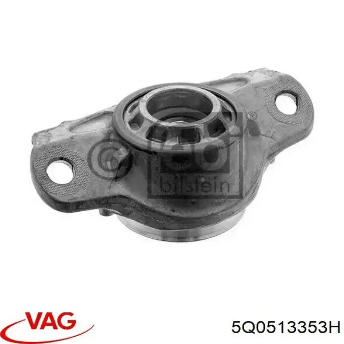 5Q0513353H VAG copela de amortiguador trasero