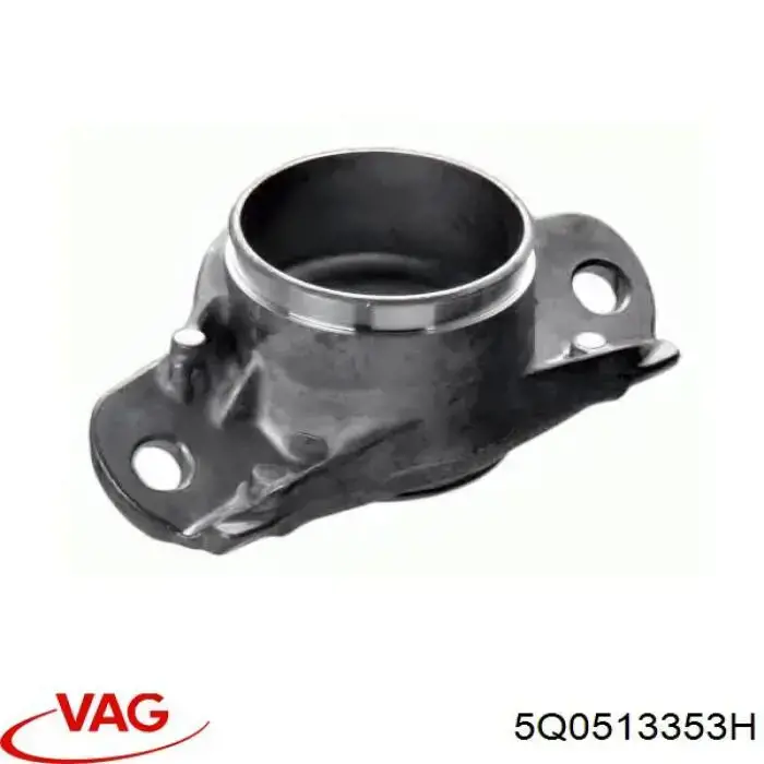 Copela de amortiguador trasero 74639 Metalcaucho