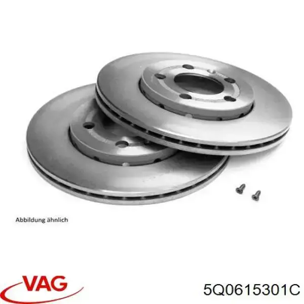 Frenos delanteros VAG 5Q0615301C precio, desde 73,27 EUR