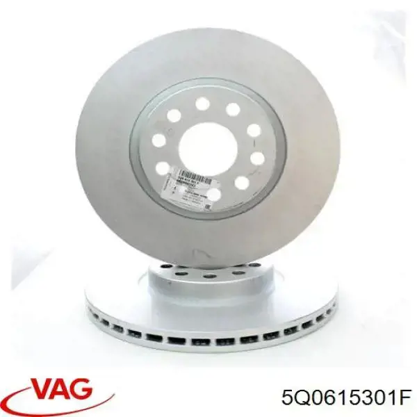 Disco de freno 5Q0615301F VAG