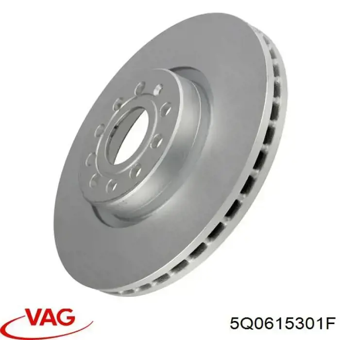Comprar 5Q0615301F VAG Freno de disco delantero