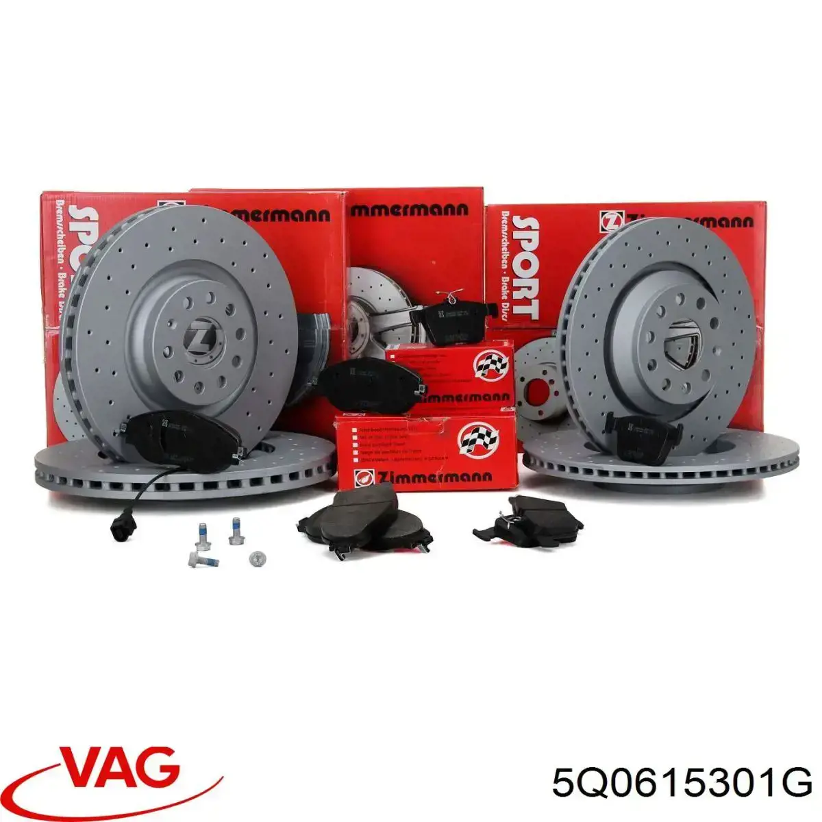 Frenos delanteros VAG 5Q0615301G precio, desde 73,27 EUR