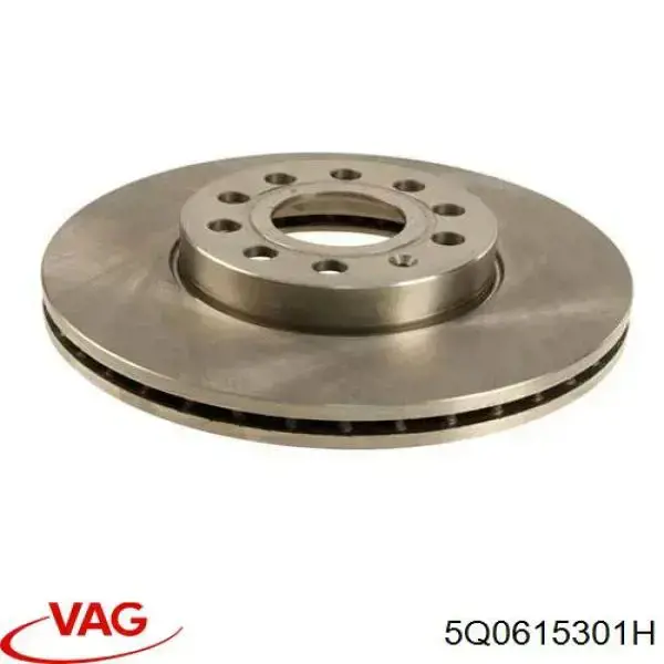 Freno de disco delantero VAG 5Q0615301H