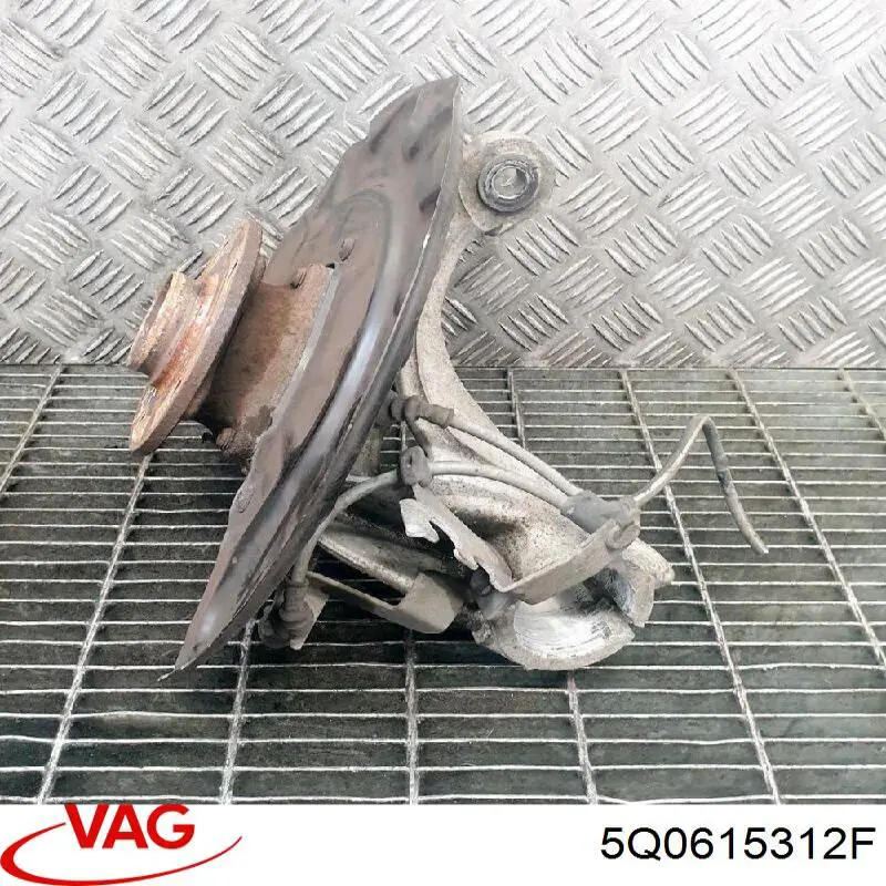 Comprar 5Q0615312F VAG Protector de disco de freno delantero derecho