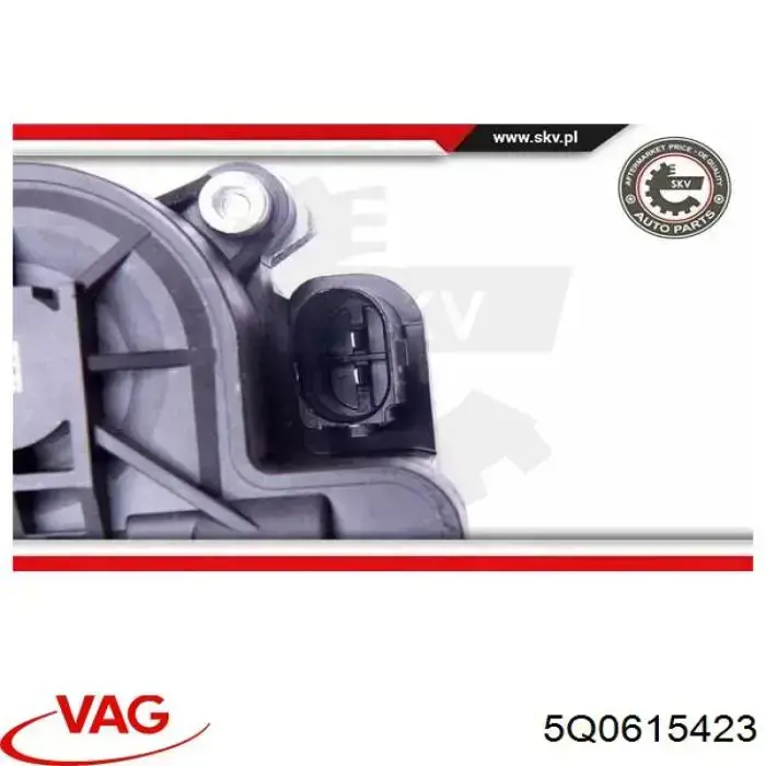 5Q0615425 VAG pinza de freno trasera izquierda