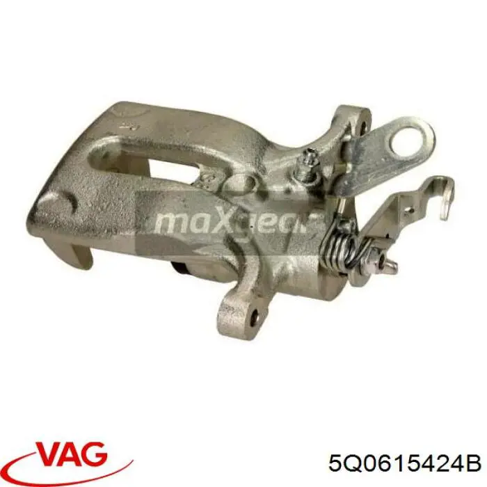 5Q0615424B VAG pinza de freno trasero derecho