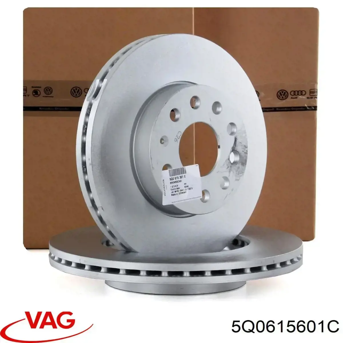 Comprar 5Q0615601C VAG Disco de freno trasero