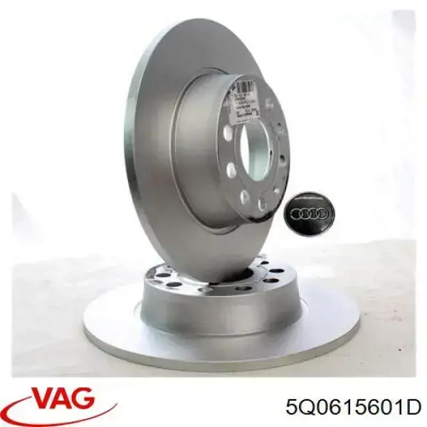 Disco de freno trasero VAG 5Q0615601D precio, desde 28,38 EUR
