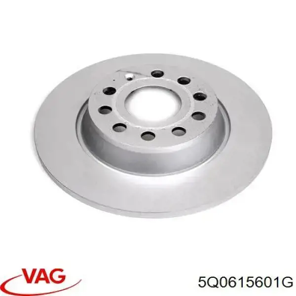 Disco de freno trasero VAG 5Q0615601G