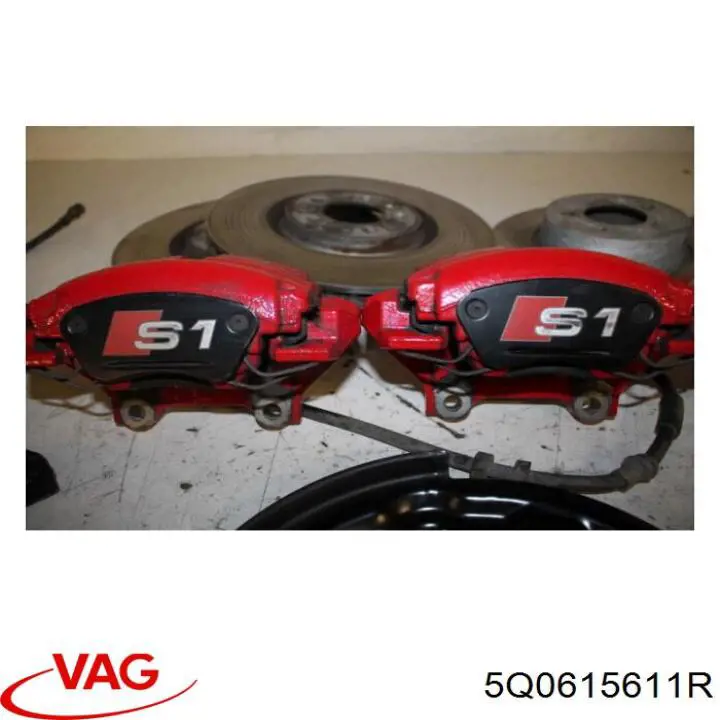 Comprar 5Q0615611J VAG Protector de disco de freno trasero izquierdo