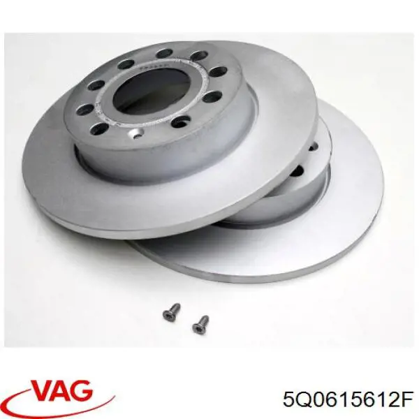 Comprar 5Q0615612F VAG Protector de disco de freno trasero derecho