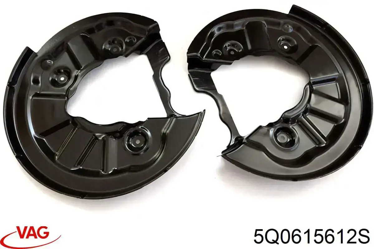 Protector de disco de freno trasero derecho VAG 5Q0615612S precio, desde 33,85 EUR