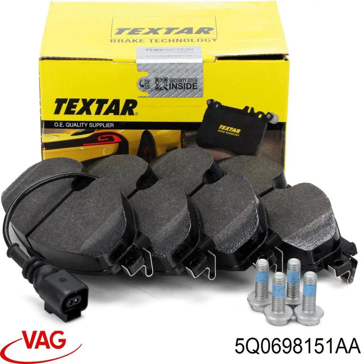 Pastillas de freno delanteras Volkswagen Tiguan 1 5N1, 5N2