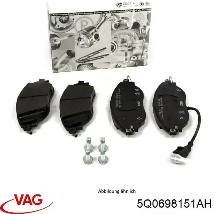 Pastillas de freno delanteras Volkswagen Tiguan 1 5N1, 5N2