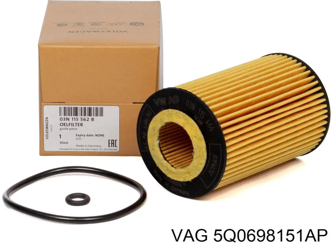 Pastillas de freno delanteras Volkswagen Tiguan 1 5N1, 5N2