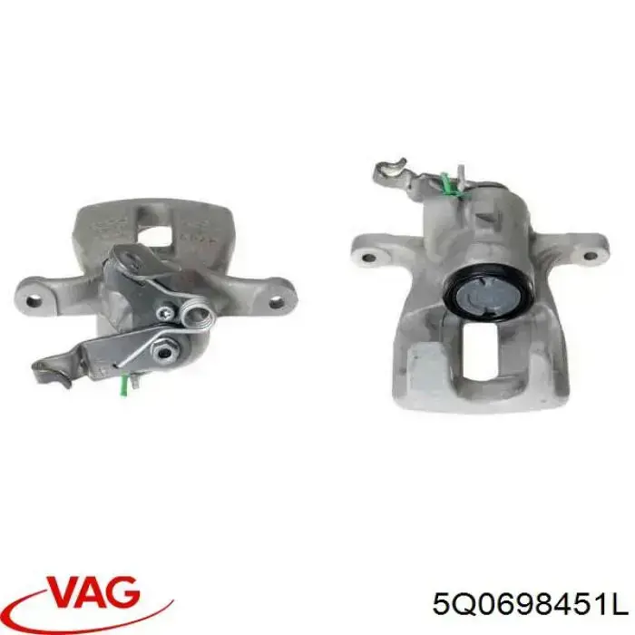 Pastillas de freno traseras Volkswagen Caddy 4 SAB, SAJ