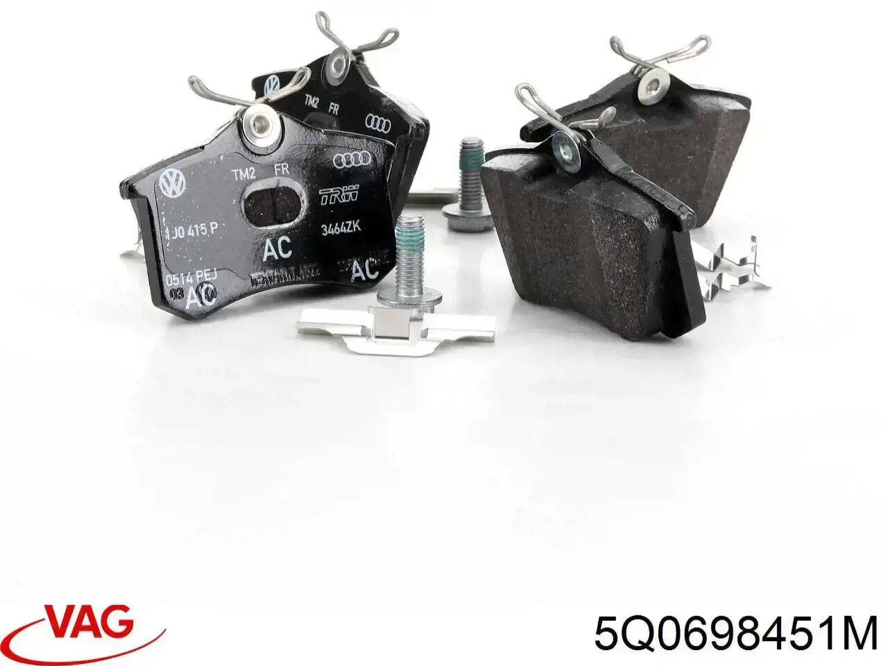 Comprar 5Q0698451M VAG Pastillas de freno traseras